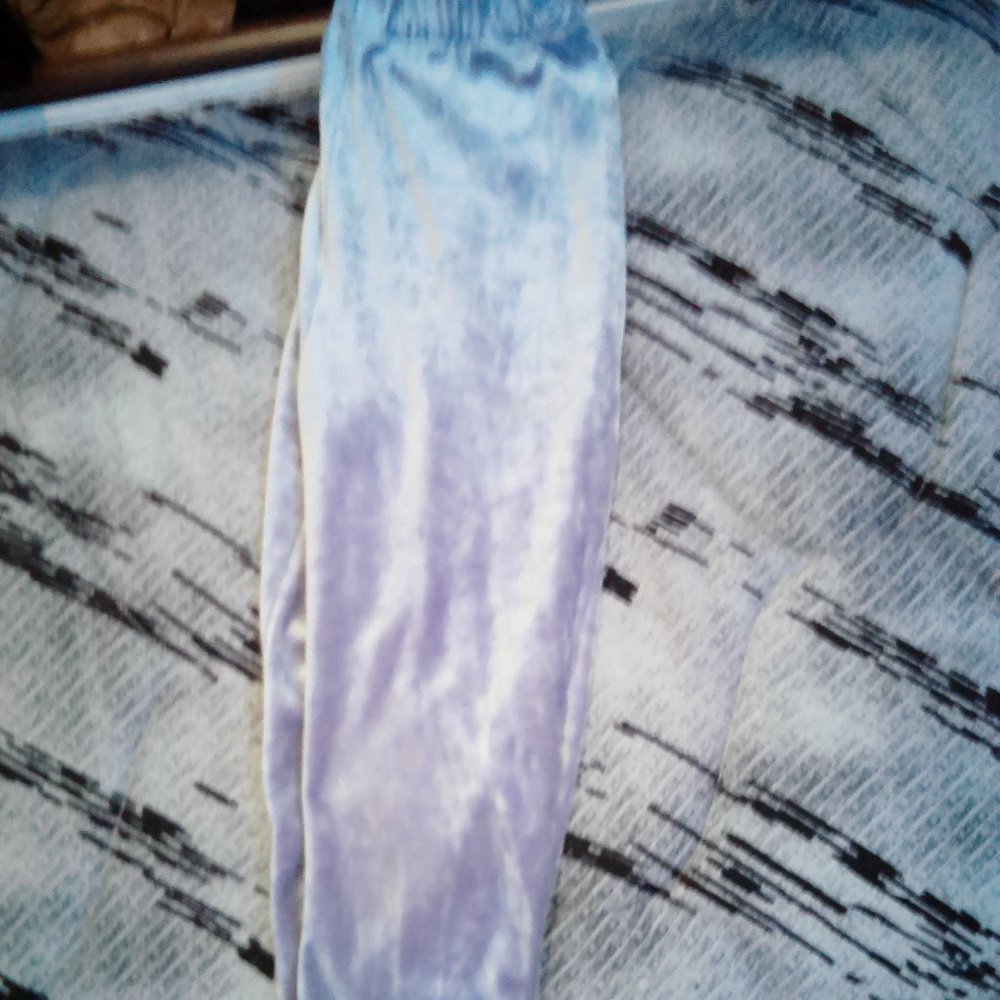 Purple pajama pants